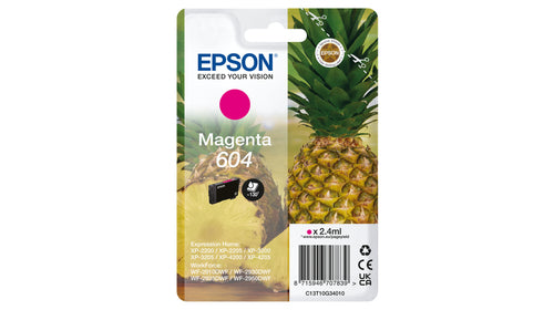 Cartucho de tinta original Epson 604 Magenta