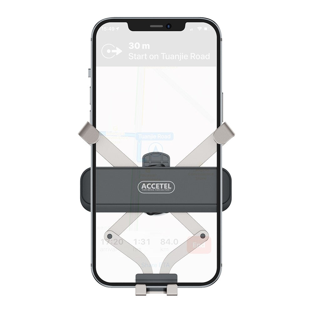 Suporte de Telefone para Carro Saída de Ar com Suporte Gravidade - Preto