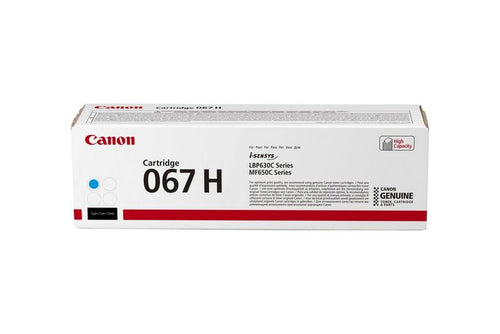 Toner original Canon 067H Ciano