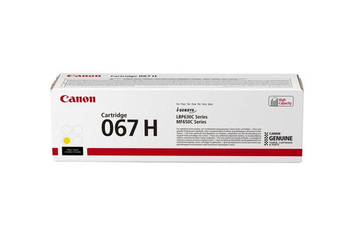 Toner original Canon 067H Amarelo