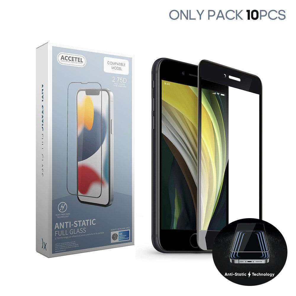 Protetor Antiestático Full Glue 2.75D iPhone 7Plus/8Plus (Pacote 10PCS)