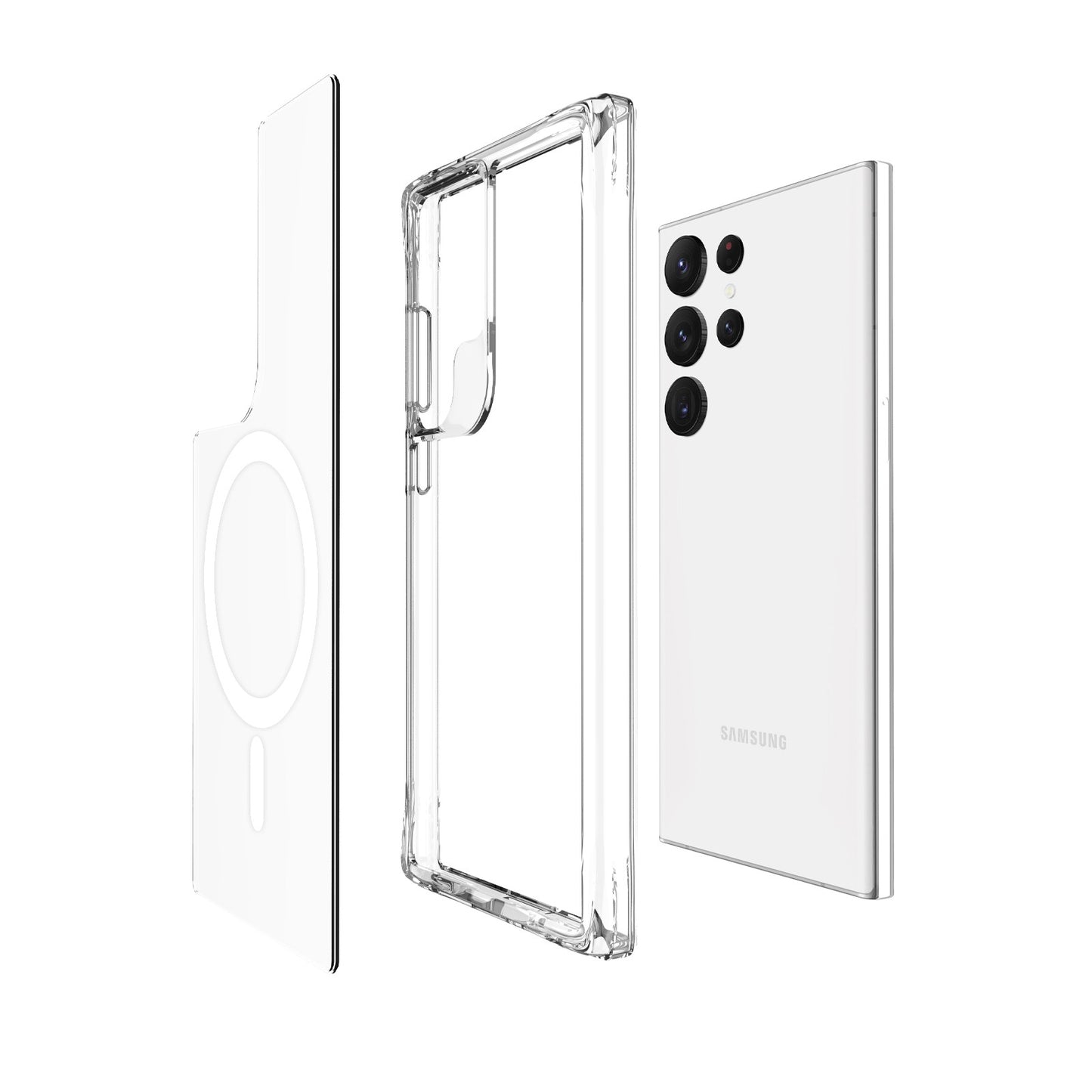 Capa Anti-Choque Reforçada - Samsung Galaxy S23Ultra 5G (Magsafe)