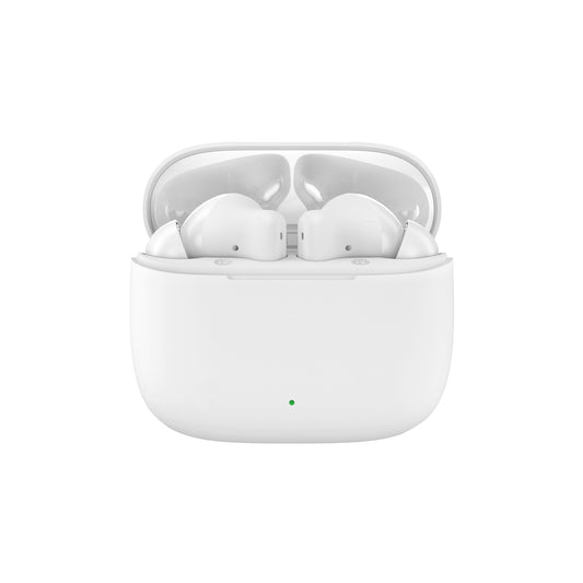 Auscultadores TWS Sem Fio Duplo Earpod Touch BTS 5.3 Branco