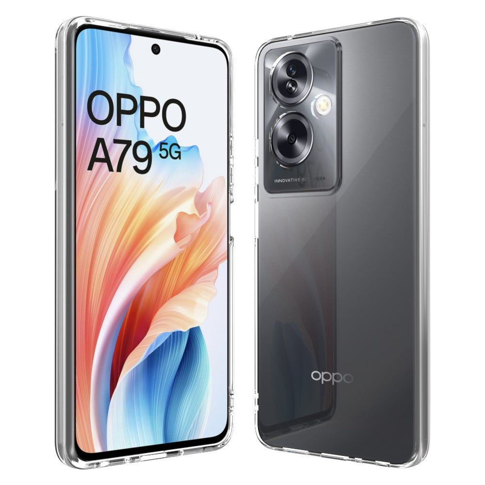 Silicone Transparente 2.0 TPU - Oppo A79 5G (Proteção de Lente) - Default Title