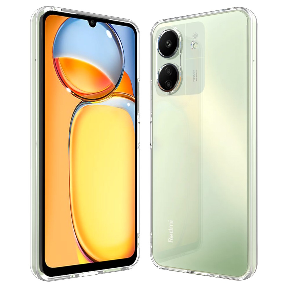Silicone Transparente 2.0 TPU Xiaomi Redmi 13C (Proteção de Lente)