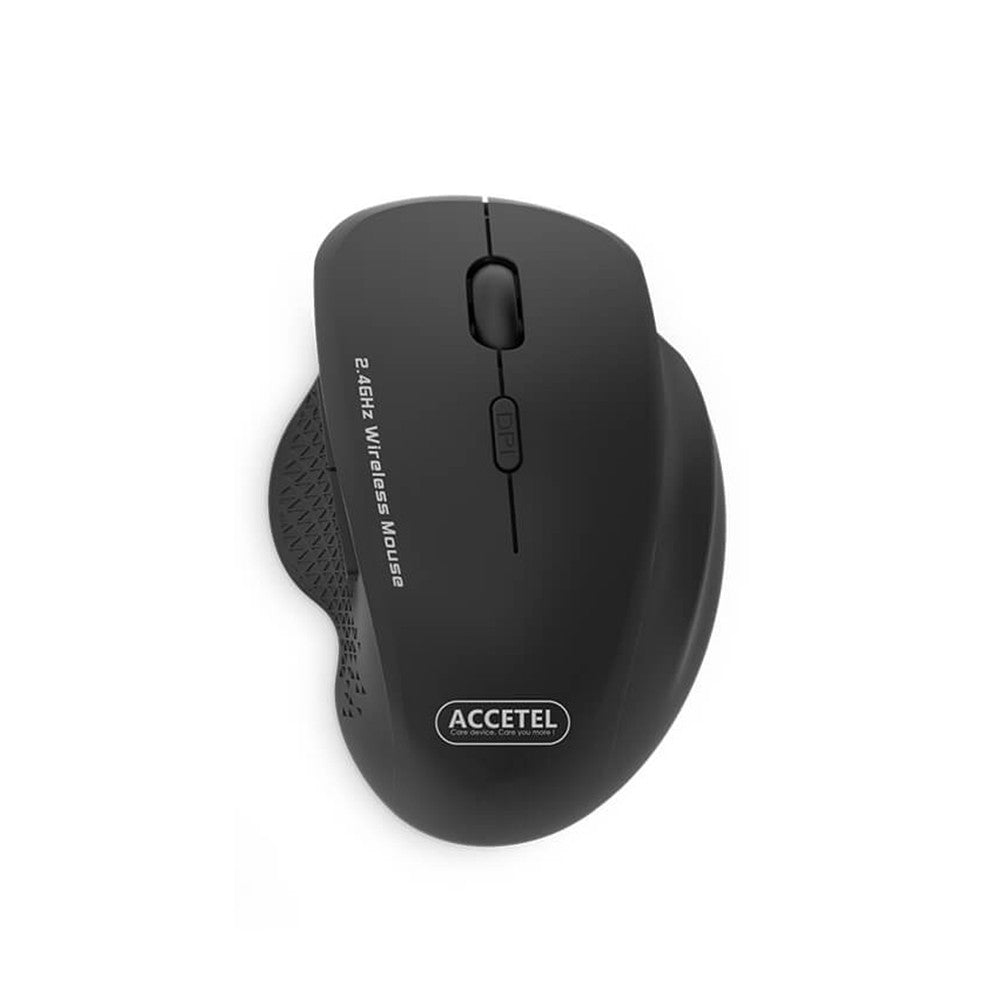 Rato óptico sem fio PCM206 2.4GHz 800/1200/1600 DPI