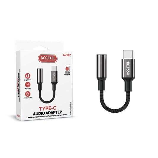 Adaptador Tipo C para tomada de 3.5mm