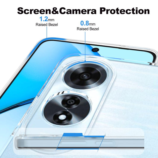Silicone Transparente 2.0 TPU - Oppo A60 (Proteção de Lente)