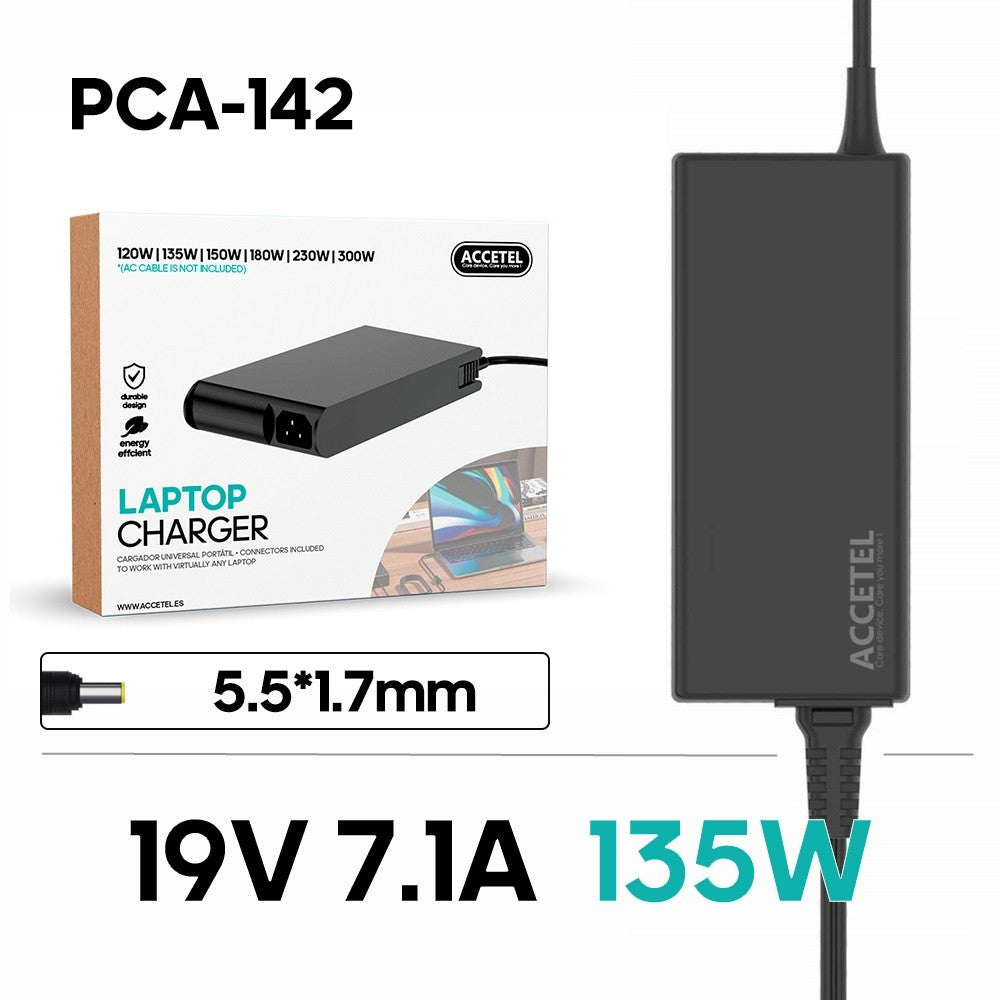 Carregador Portátil Asus / Acer 19V 7.1A 5.5*1.7mm 135W
