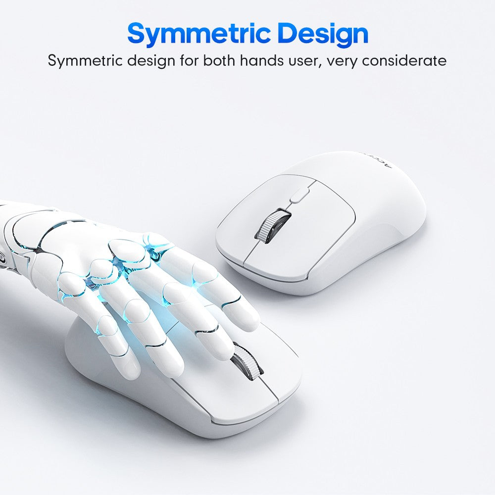 Combo de Teclado e Mouse Sem Fio - Branco (Espanhol)