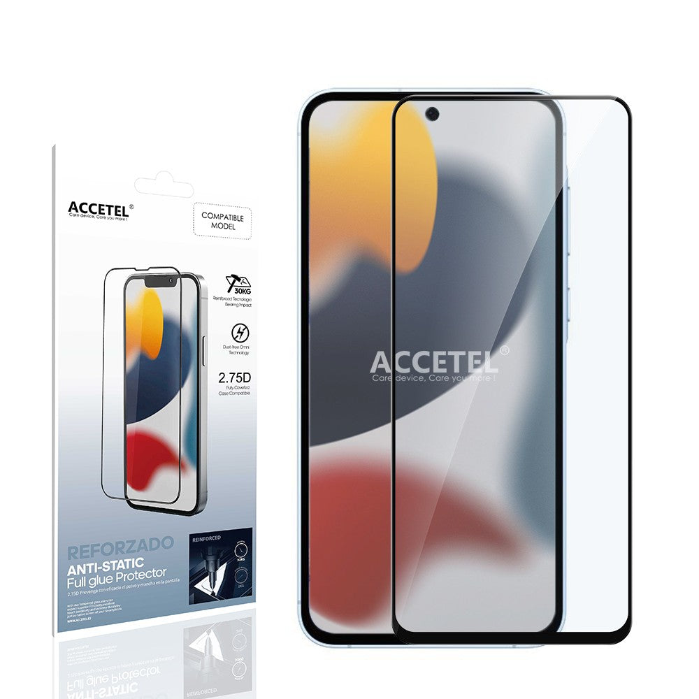 Protetor Full Glue 2.75D Dureza 30kg Antiestático - Samsung Galaxy A35 5G - Default Title