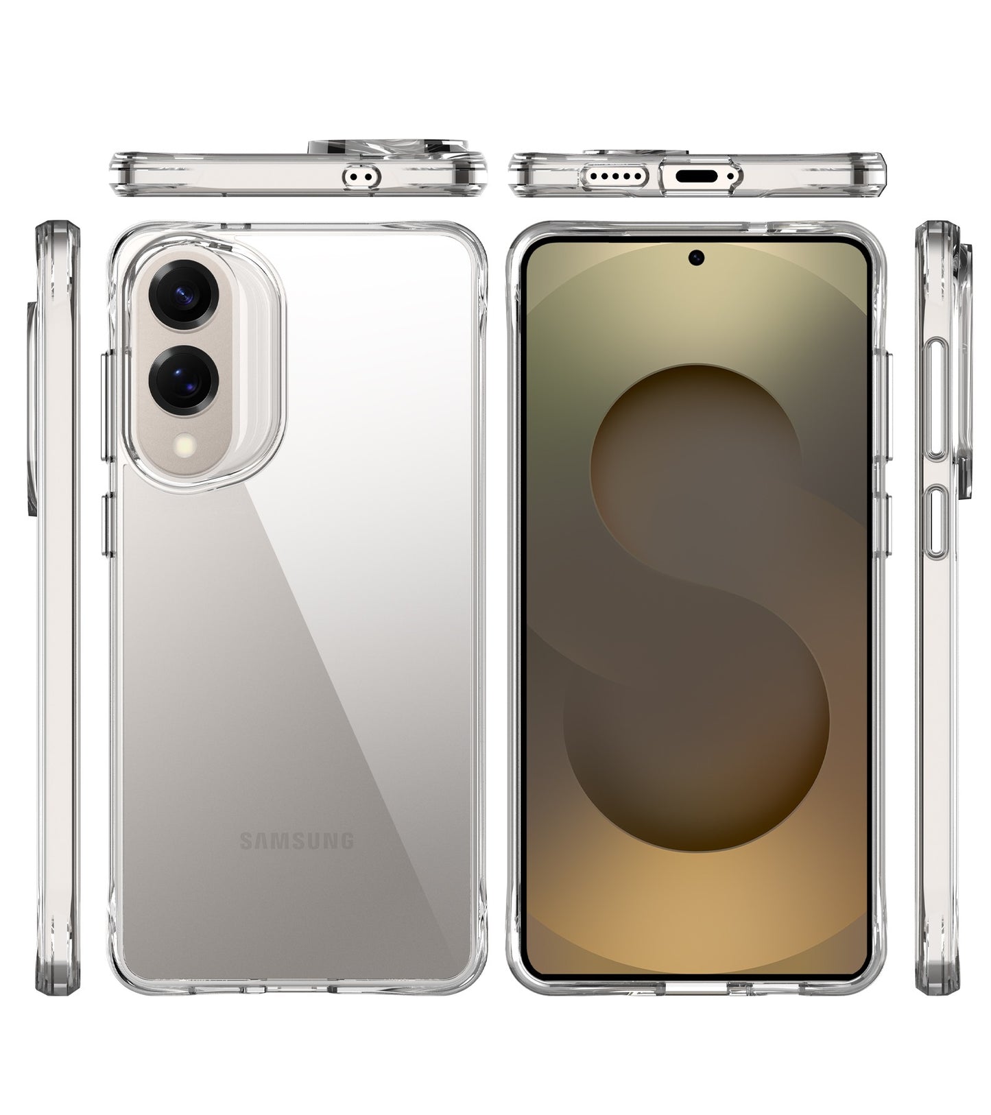 Capa Anti-Choque Reforçada - Samsung Galaxy S25 Edge *AEREO