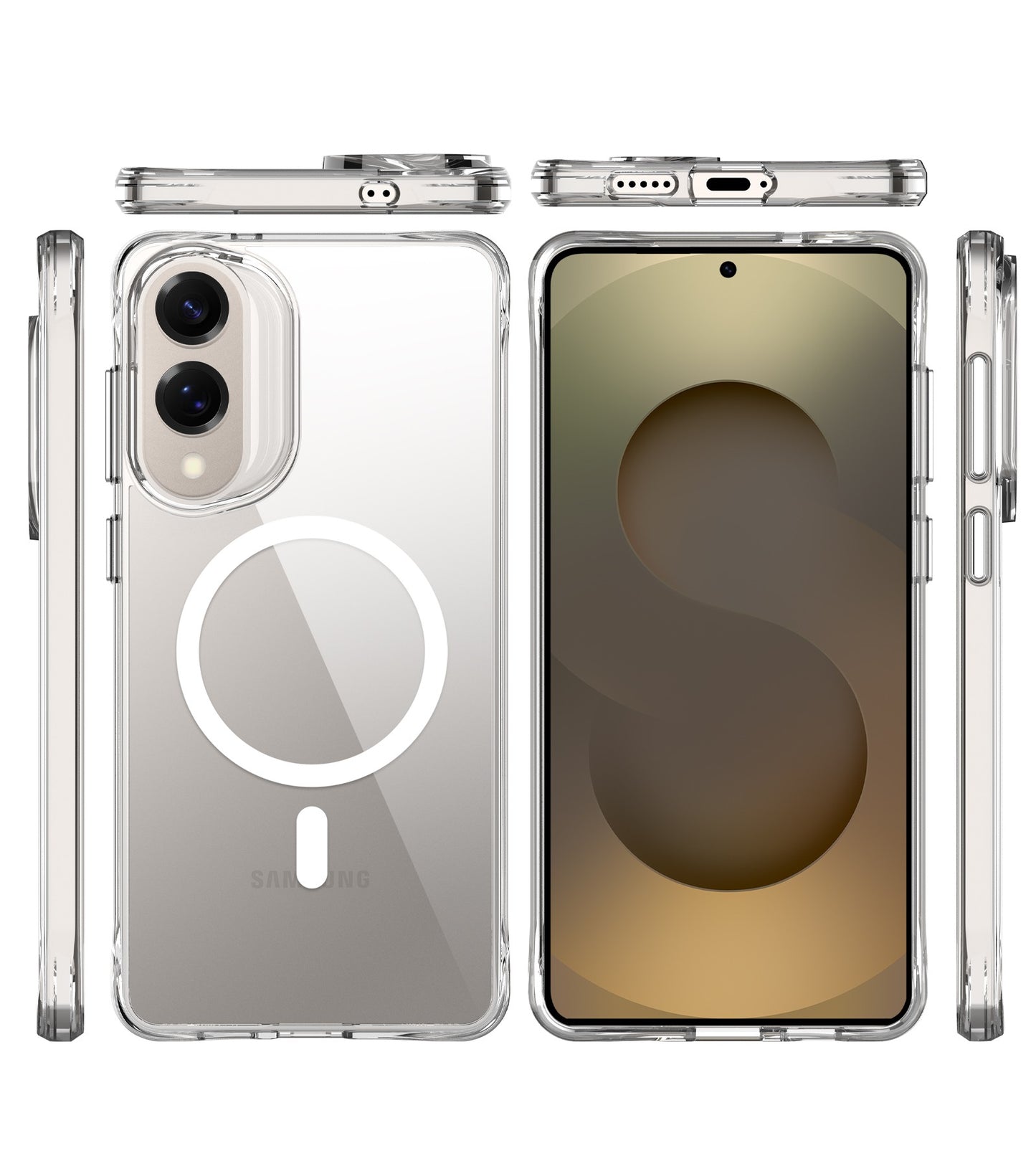 Capa Anti-Choque Reforçada - Samsung Galaxy S25 Edge (Magsafe)