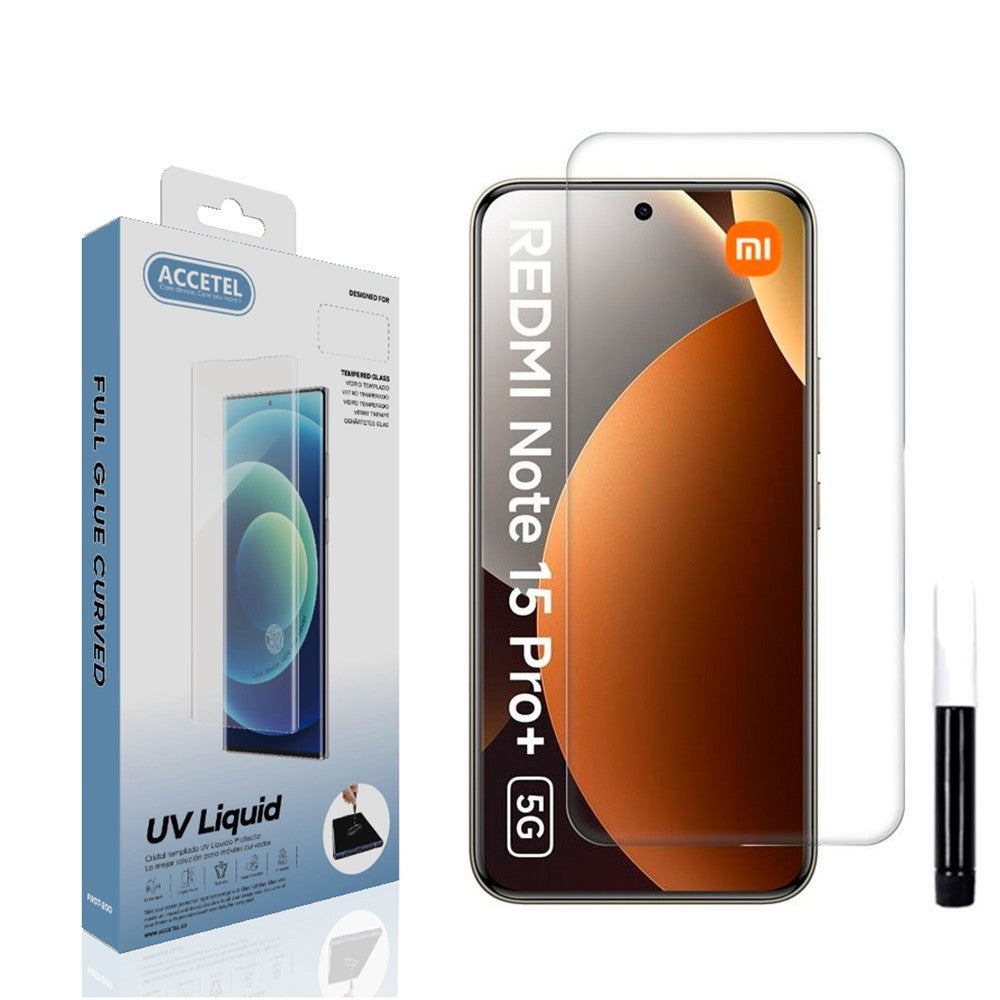 Película de Vidro UV Líquido Xiaomi Redmi Note 15 Pro+ 5G / Poco M8 Pro 5G