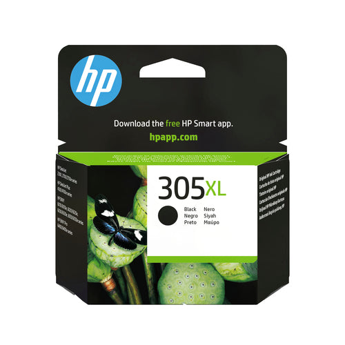 Cartucho de tinta original HP 305XL Preto