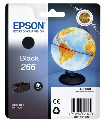 Cartucho de tinta original Epson T266 Preto