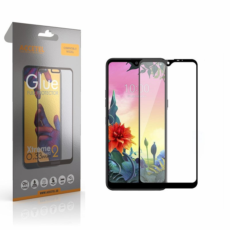 Película de Vidro 2D Full Glue - LG K40S Preto - Default Title