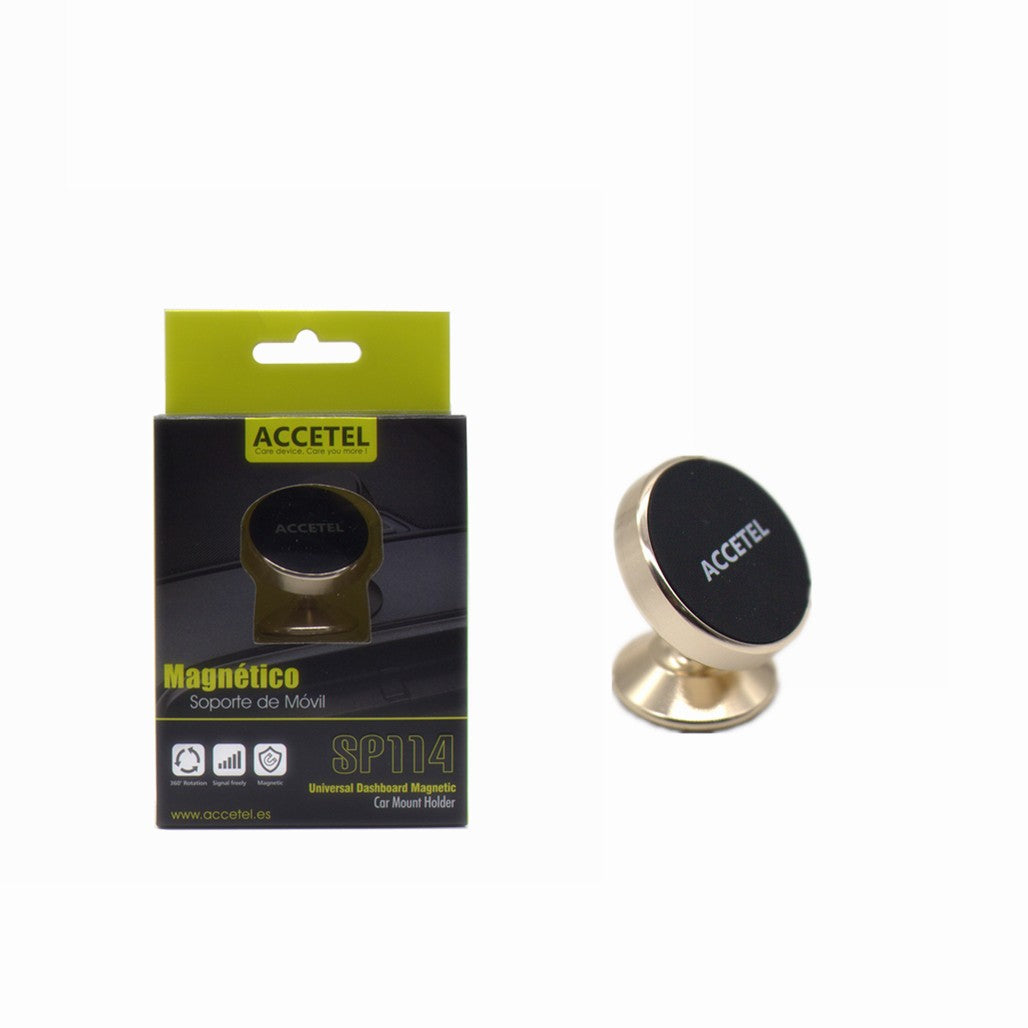 Suporte Magnético Universal com Adesivo - Ouro