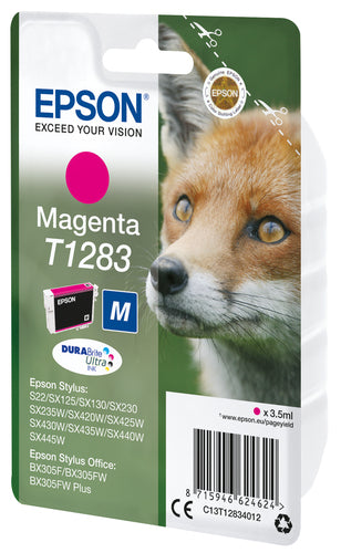 Cartucho de tinta original Epson T1283 Magenta
