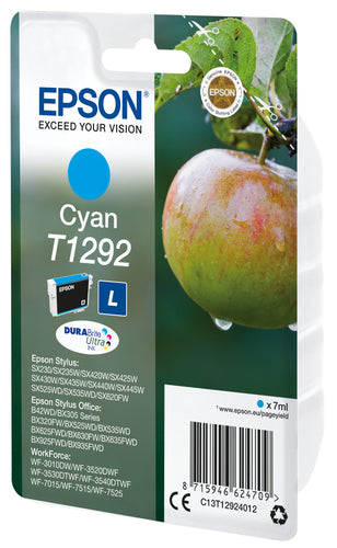 Cartucho de tinta original Epson T1292 Ciano