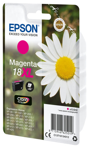 Cartucho de tinta original Epson T1813 (18XL) Magenta