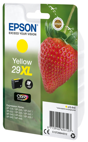 Cartucho de tinta original Epson T2994 (29XL) Amarelo