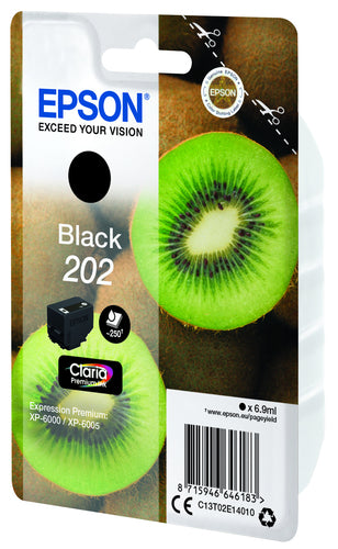 Cartucho de tinta original Epson 202 Preto