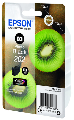 Cartucho de tinta original Epson 202 Preto Foto