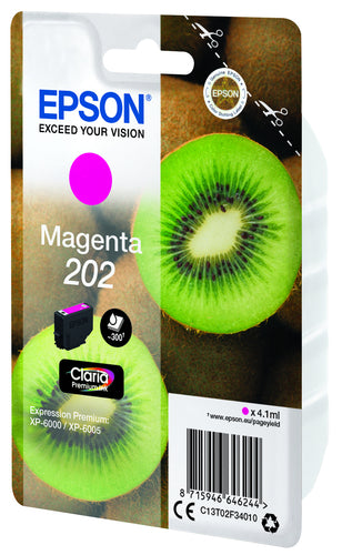 Cartucho de tinta original Epson 202 Magenta