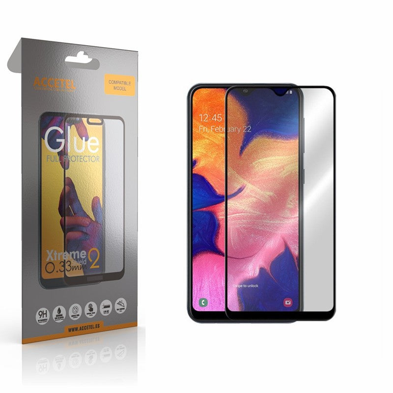 Película de Vidro 2D Full Glue - Samsung Galaxy A10 Preto - Default Title