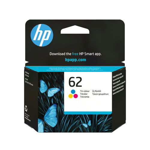Cartucho de tinta original HP 62 Color Tricolor