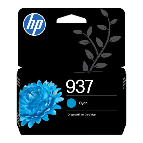Cartucho de tinta original HP 937 Ciano