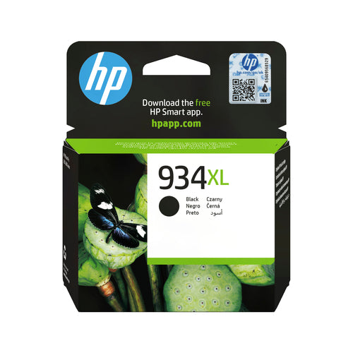 Cartucho de tinta original HP 934XL Preto