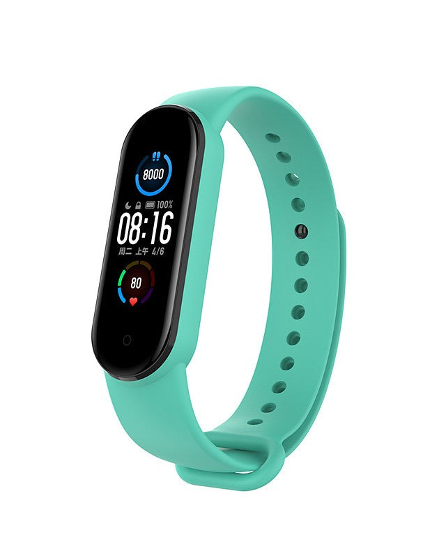 Correia de Silicone Mi Band 5 Verde