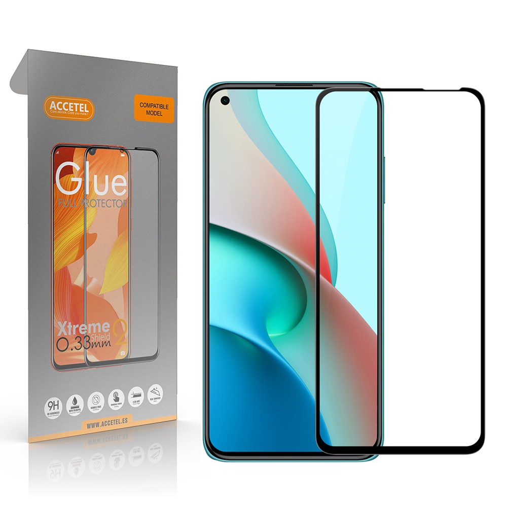 Película de Vidro 2D Full Glue Xiaomi Redmi Note 9T