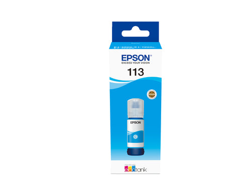 Garrafa de tinta original Epson 113 Ciano
