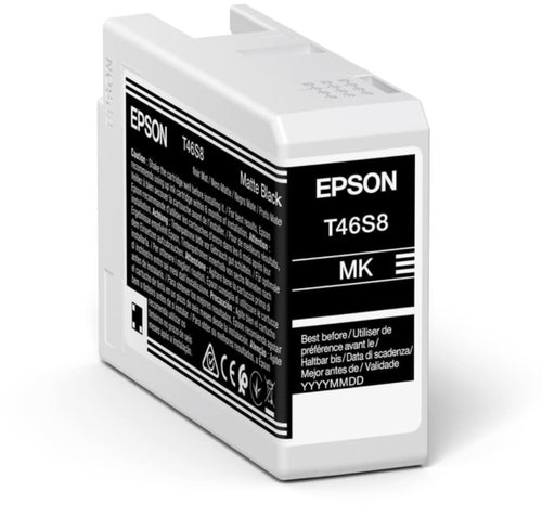 Cartucho de tinta original Epson T46S8 Preto Mate