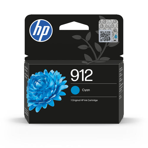 Cartucho de tinta original HP 912 Ciano