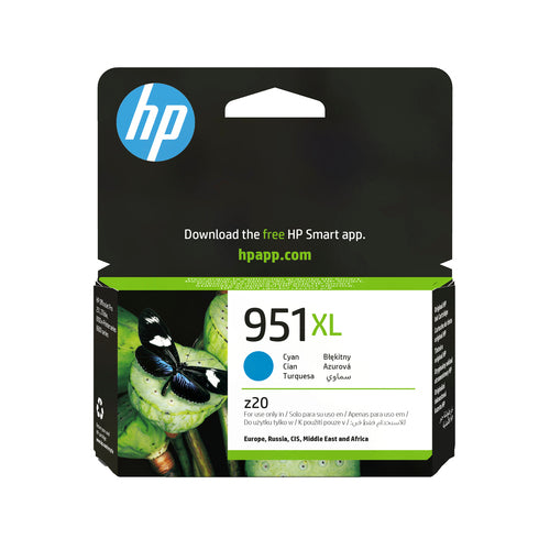 Cartucho de tinta original HP 951XL Ciano