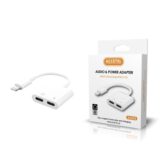 Adaptador Lightning para Lightning Duplo