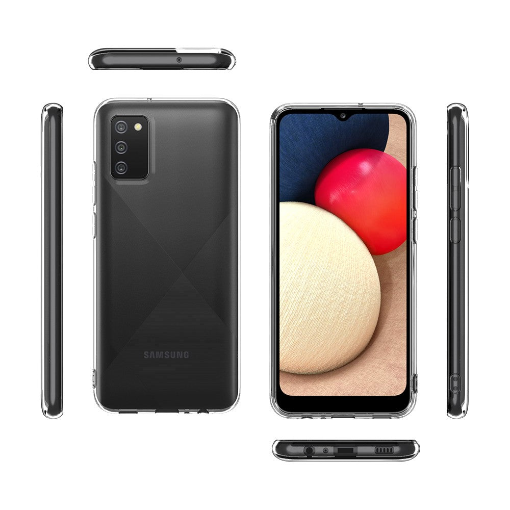 Silicone Transparente 2.0 TPU - Samsung Galaxy A02s ( 166.5mm )