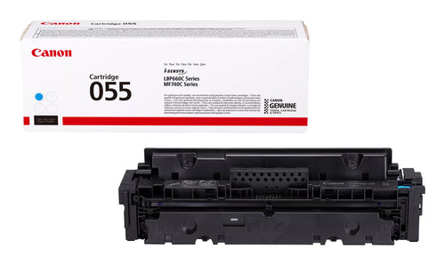 Toner original Canon 055 Ciano