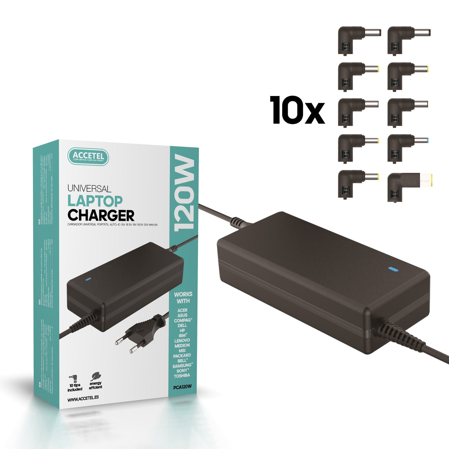 Carregador Portátil Automático 10X