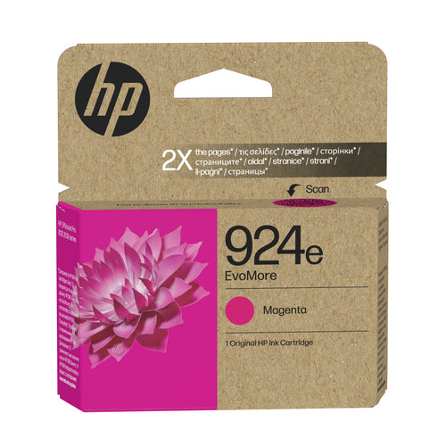 Cartucho de tinta original HP 924e XL Magenta