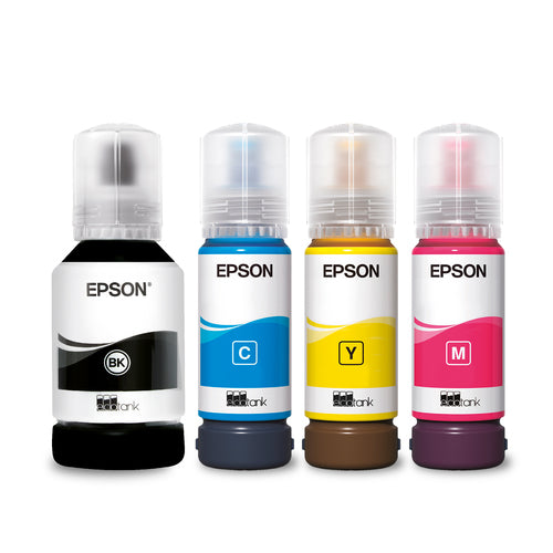 Pack de 4 de cartucho de tinta original Epson 102 Pack de 4 Botellas de Tinta Originales - C13T03R640 4 Cores