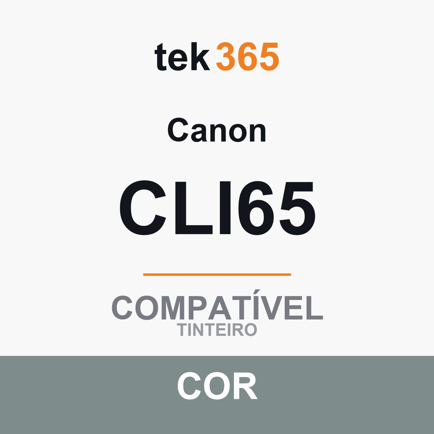 Cartucho de tinta original Canon CLI65 Cinzento Claro