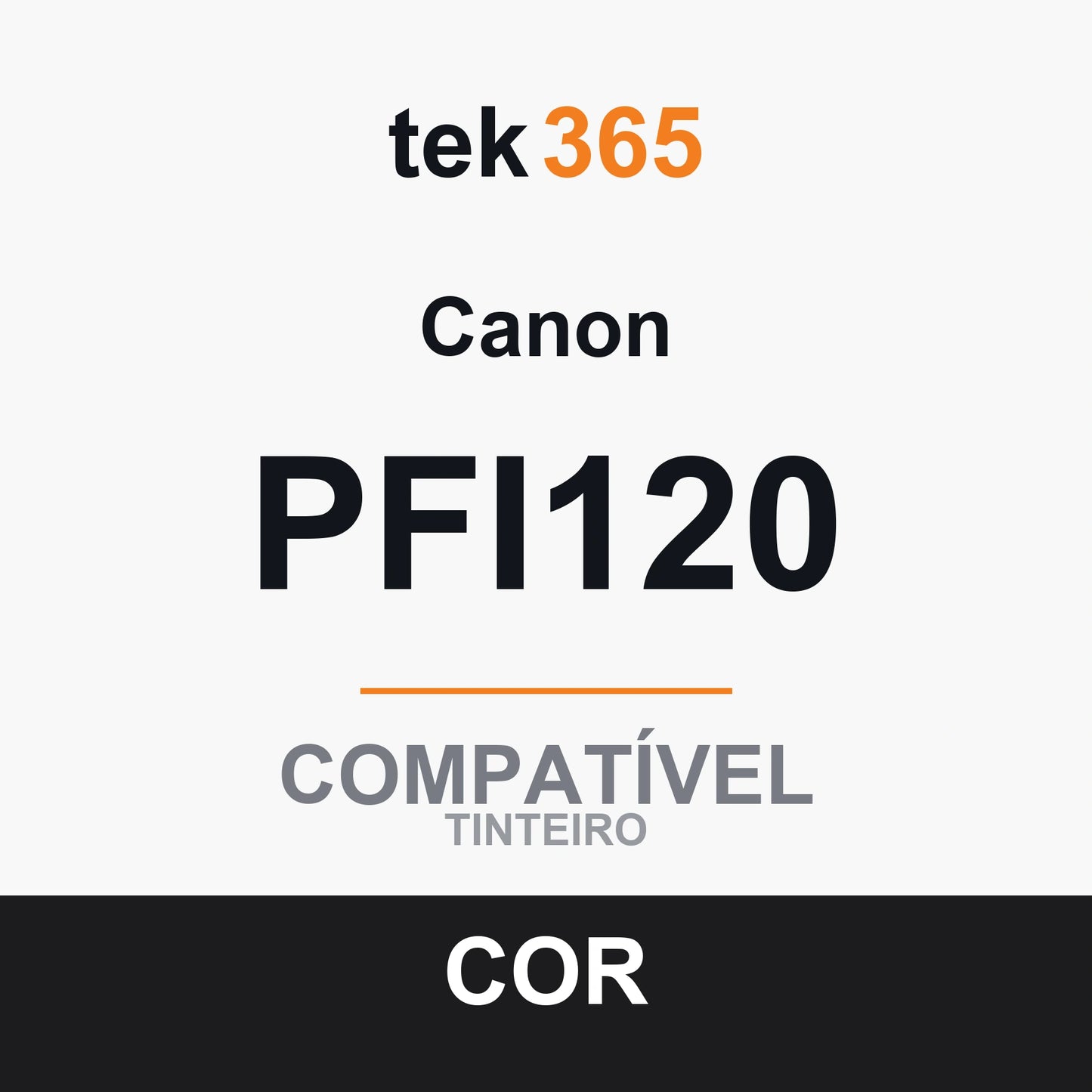 Cartucho de tinta original Canon PFI120 Preto Mate