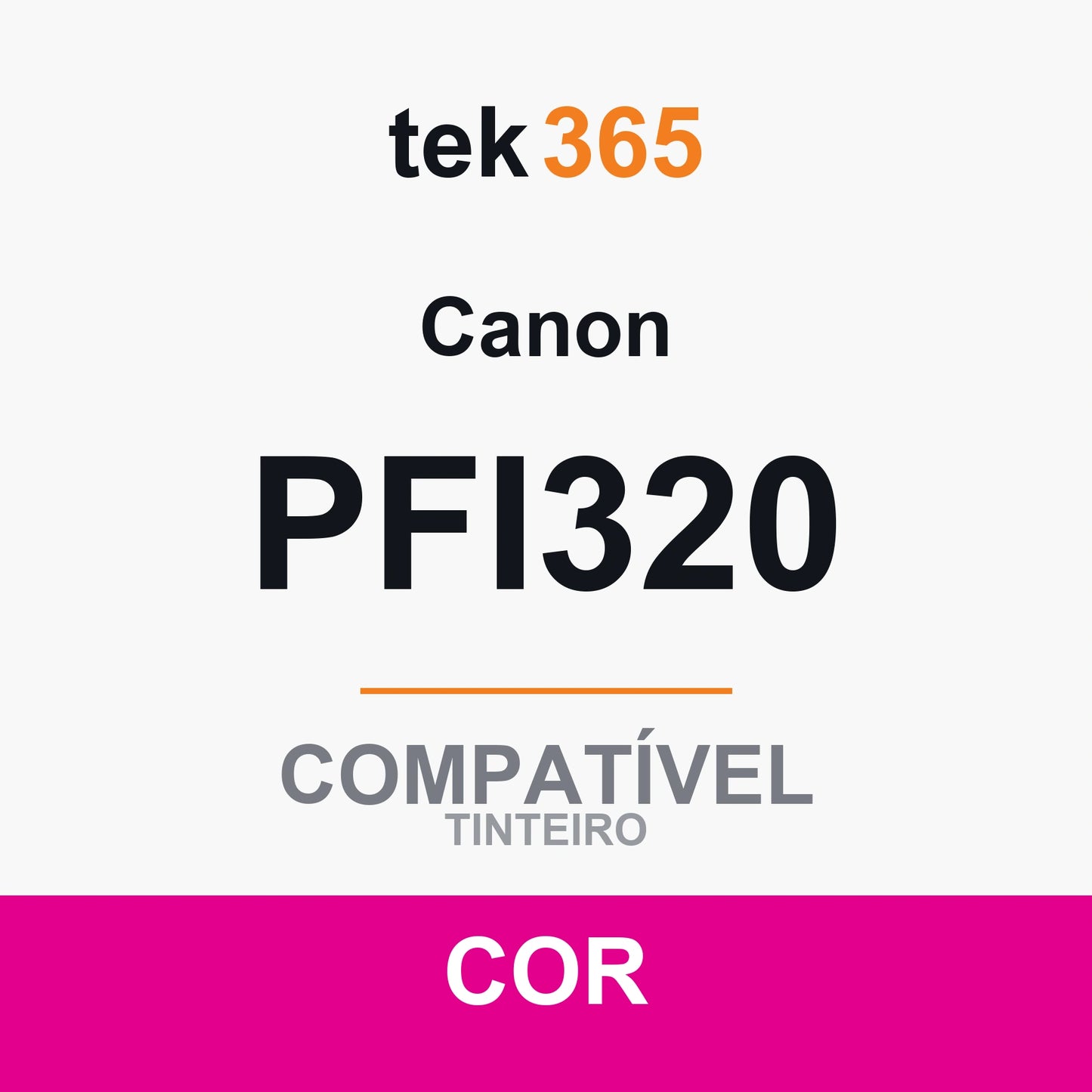 Cartucho de tinta original Canon PFI320 Magenta