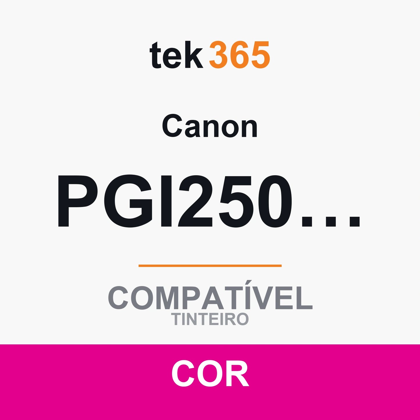 Cartucho de tinta original Canon PGI2500XL Magenta