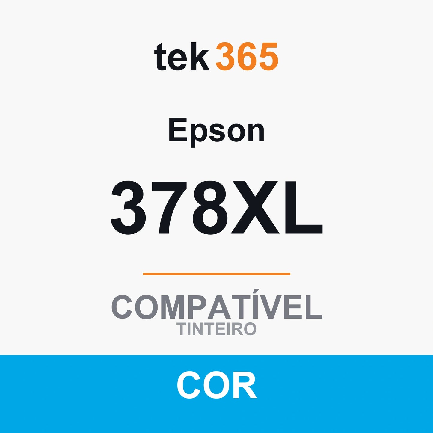 Cartucho de Tinta Compativel Epson 378XL Ciano